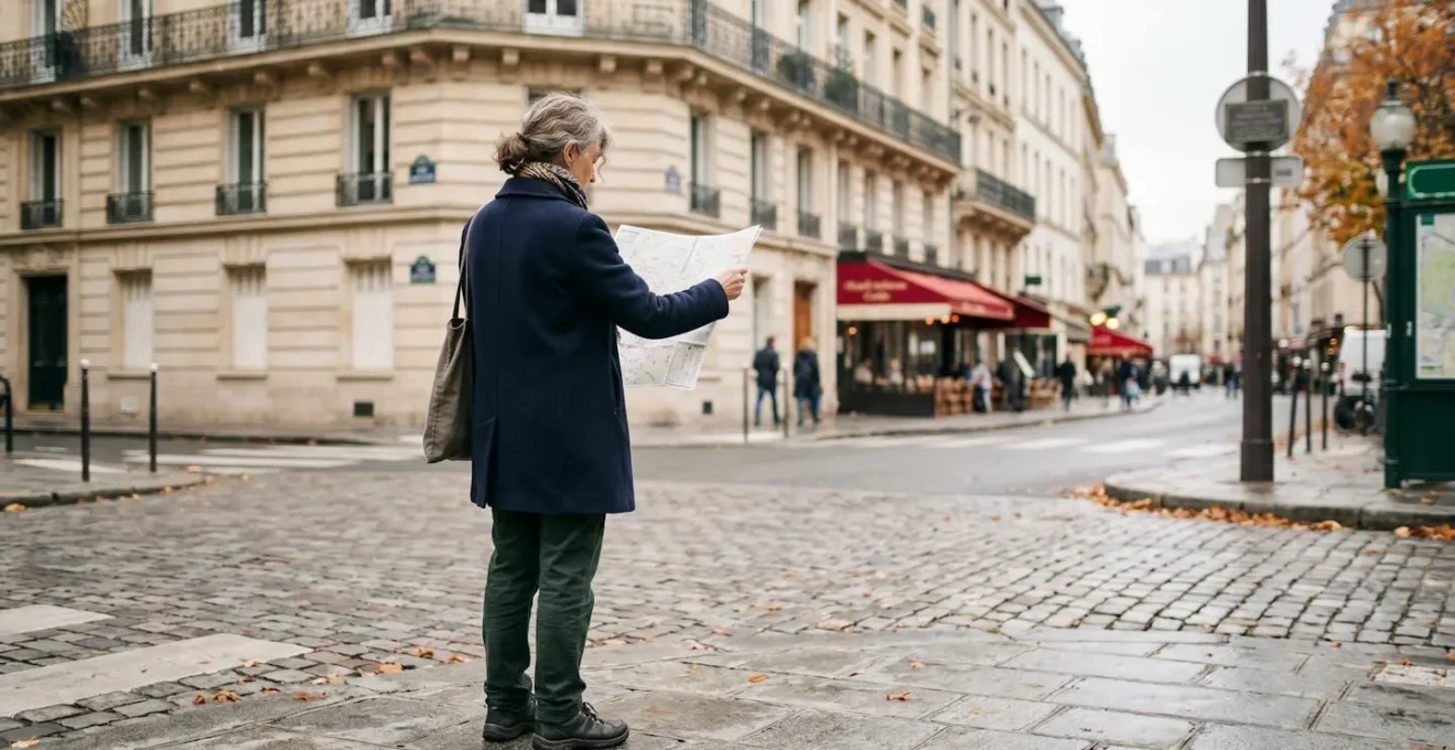 Vue immersive d'une exploration urbaine favorisant la réorientation spatiale et la stimulation cognitive