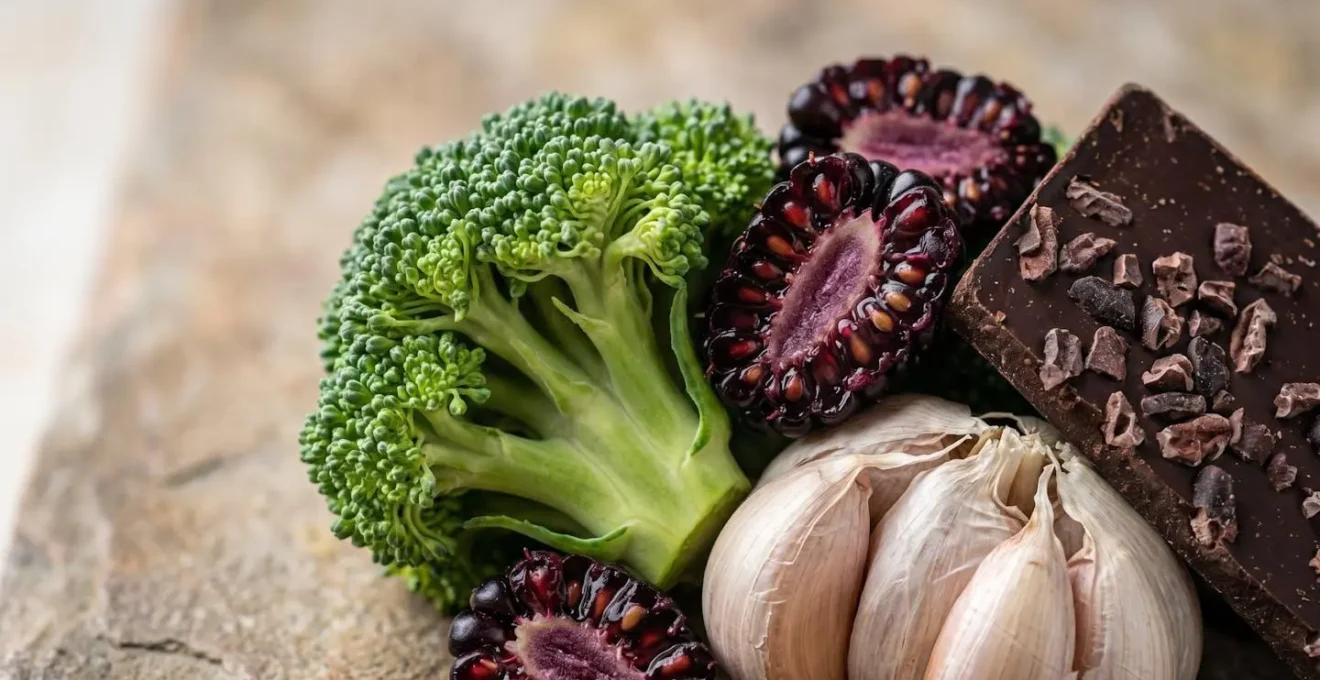 Composition d'aliments riches en fibres et polyphénols pour nourrir le microbiote intestinal des seniors