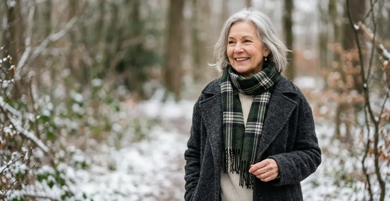 Senior en bonne santé protégé contre les infections hivernales grâce à un système immunitaire renforcé